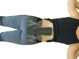 sacro aligner position detail backview